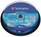 Диски Verbatim CD-R 10 шт. в пластиковом боксе