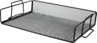 Лоток для бумаг горизонтальный, металлический, черный  BM.6251-01