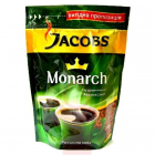 Кофе растворимый Jacobs Monarh 170г. эконом-пакет