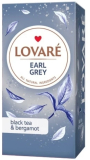 Чорний чай Lovare Earl Grey з бергамотом пакет. 24*2г 