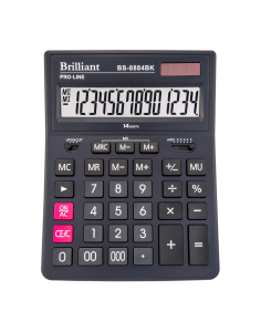  Калькулятор BS-8884BK 14р., 2-живл.
