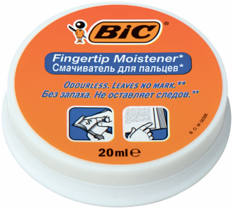  Змочувач для пальців "BIC" гелевий, 20 мл