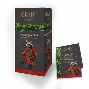 Чай чорний 20пак."Graff" Cherry Samurai (саше)