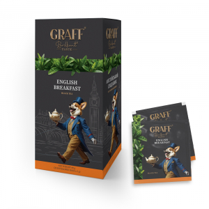 Чай чорний 20пак."Graff" Англійський сніданок (саше)